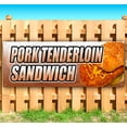 thumbnail image 1 of Pork Tenderloin Sandwich 13 oz Vinyl Banner With Metal Grommets, 1 of 4