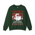 thumbnail image 5 of To The Windows To The Walls Santa Christmas Sweatshirt | Funny Xmas | 3 Colors, 5 of 9