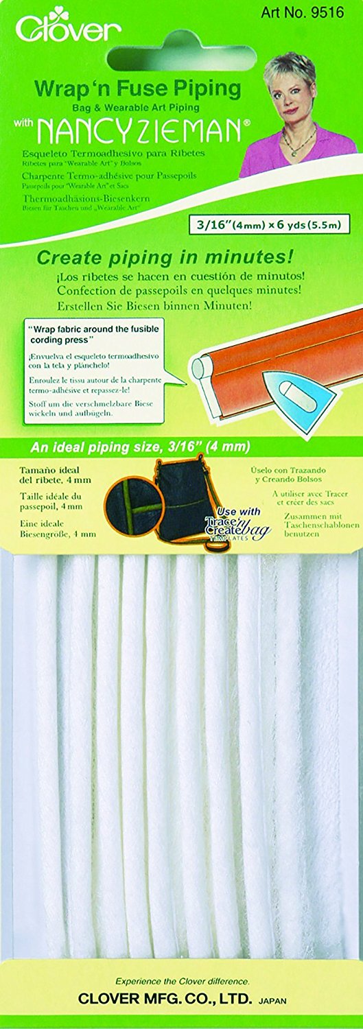 Wrap 'n Fuse with Nancy Zieman Piping, Create piping in ...