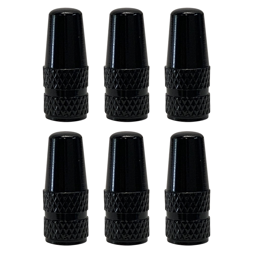 Forest Byke Company 6 Pack of Presta Valve Caps MultiColor Anodized Machined Aluminum Alloy