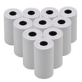 thumbnail image 2 of 10pcs White Blank Thermal Paper Roll 57x30mm/2.17x1.18in Photo Picture Receipt Memo Printing Compatible with Pocket Printer Instant Photo Printer, 2 of 2