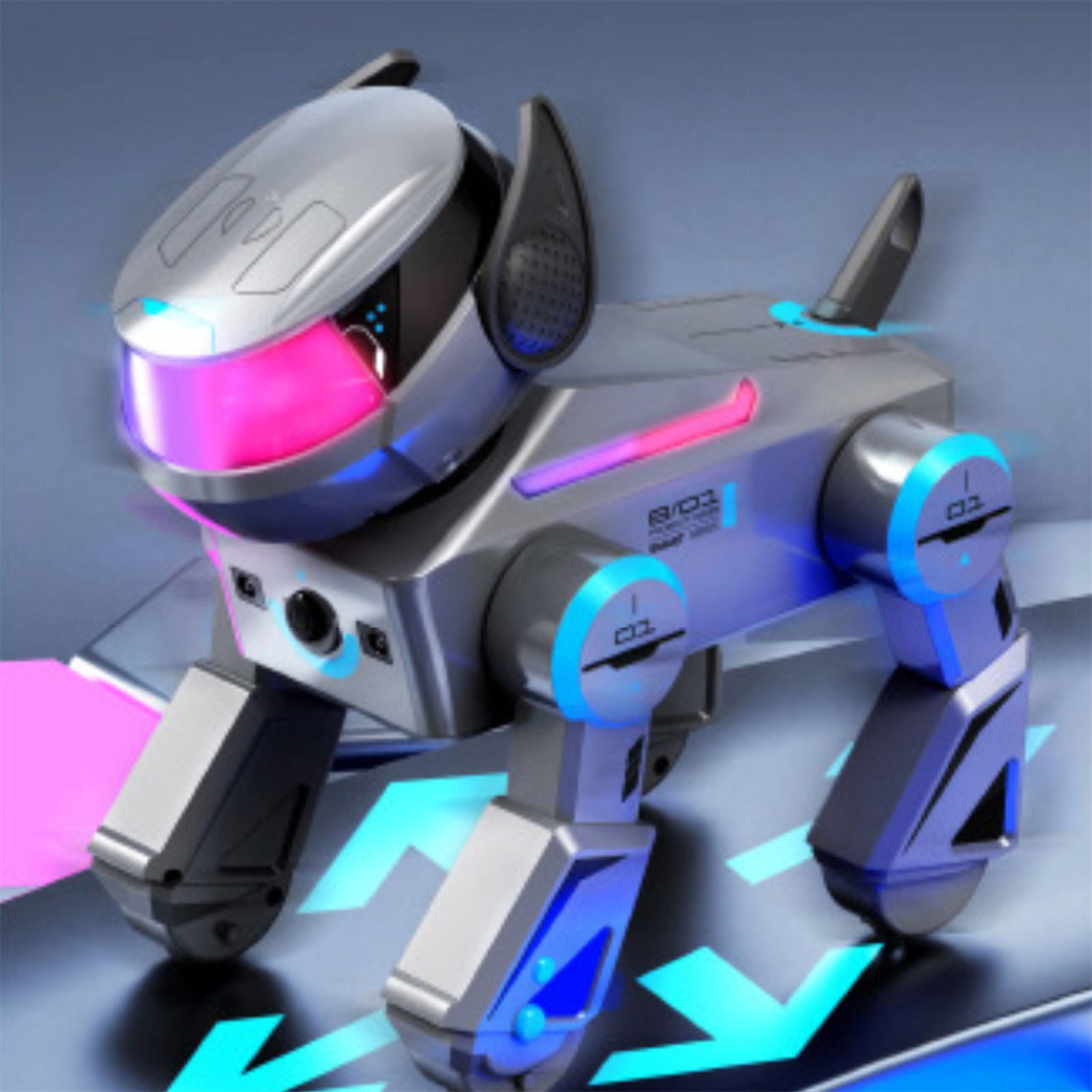BJBSJSZ Robot Dog Toys for Kids – Smart Interactive Robot Puppy with Bluetooth,Touch Sensor, Dance Tricks, LED Eyes, Gift for Kids Boys and Girls