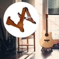 thumbnail image 4 of Soporte Para Bajo De Madera, Soporte Para Guitarra Acústica De Construcción Sólida, Seguro Y Estable, Marco En Forma De A, Granos únicos Para Ukelele Banjo, 4 of 7