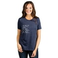 thumbnail image 2 of Soul Of A Gypsy Women's Fashion Relaxed T-Shirt Tee Heather Navy Small, 2 of 5