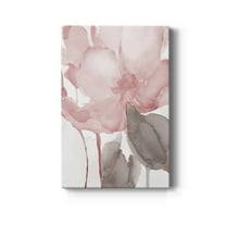 Blush Bloom II Premium Gallery Wrapped Canvas - Ready to Hang - 12 x 18