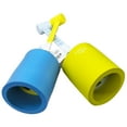 thumbnail image 3 of RIPPLE: Drink Floatie - Assorted Blue-Yellow - Beverage Holder, Pool & Water Accessory, Anti-Tip Design, Floating Cup-Can Cozy, Foam w/ Plastic Handle, 3 of 8