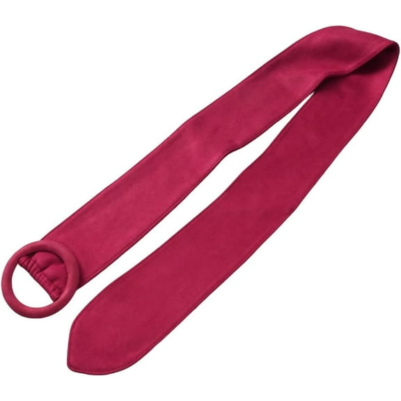 Red Women Waist Belt Velvet Adjustable Overcoat Jacket Sash Decorative Waistband Belts Replacements with Clasp Coat Belt Band Cinch Tie Corset Waistband for Windbreaker Women Accessories 1pc