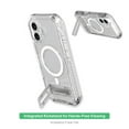 thumbnail image 2 of onn MagSafe Compatible Rugged Phone Case with Kickstand for iPhone 17 - Clear, 2 of 8
