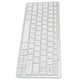 thumbnail image 3 of Teclado inalámbrico Mini 78 teclas, teclados de ordenador blancos portátiles ultrafinos para Android, OS X, IOS, Windows, japonés, 3 of 8