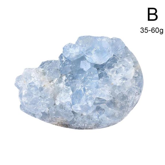 Natural Blue Crystal Healing Sphere Gemstone New M3S5