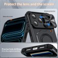 thumbnail image 4 of Military Grade Shockproof Case for iPhone 17 Pro, Built-in N52 Magnetic Ring, Slide Camera Lens Cover, Rugged Heavy Duty Protective Phone Case, 4 of 8