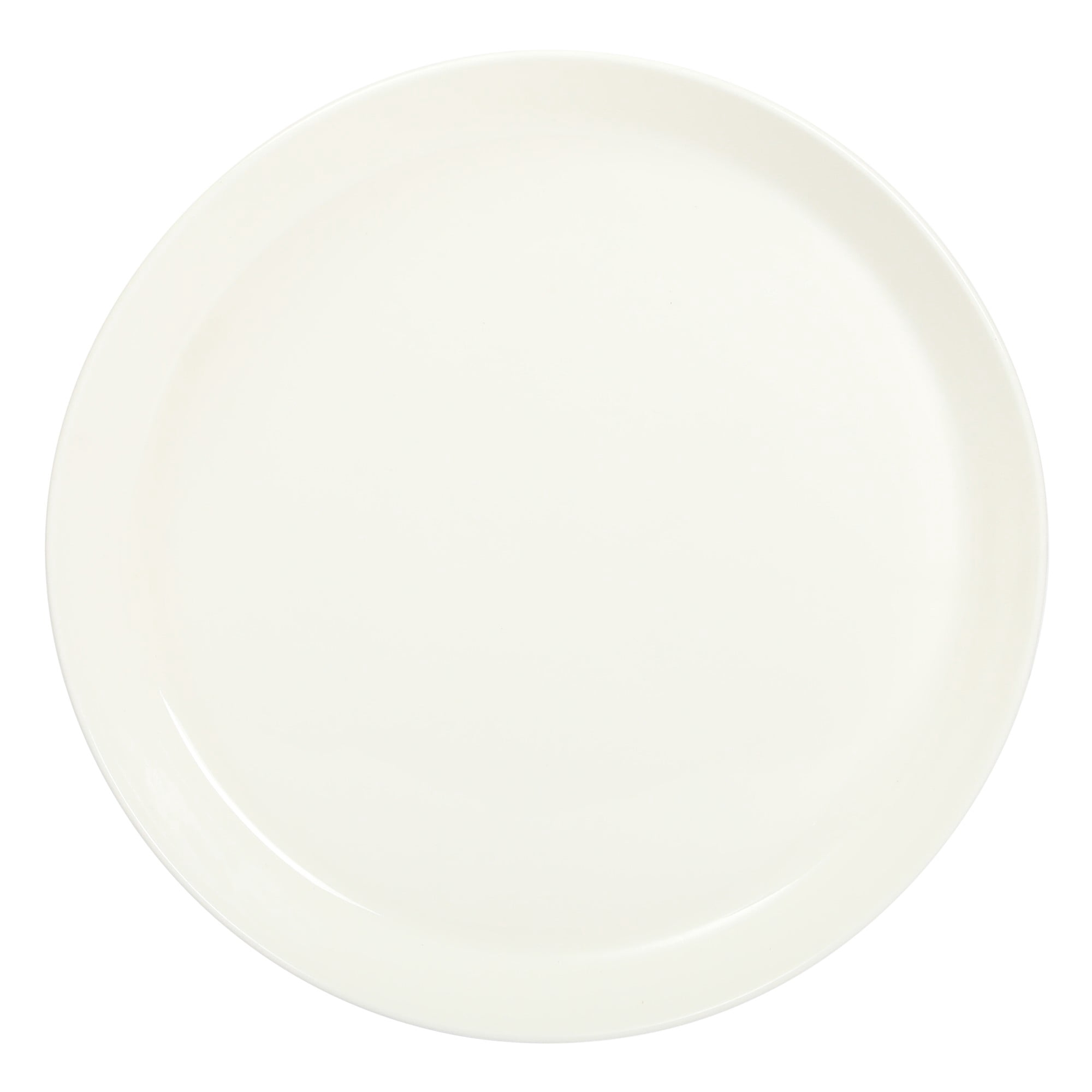 Gibson Home Summer Shades 16 Piece Plates and Bowls Dishes Service for 4 Porcelain Dinnerware Set - White
