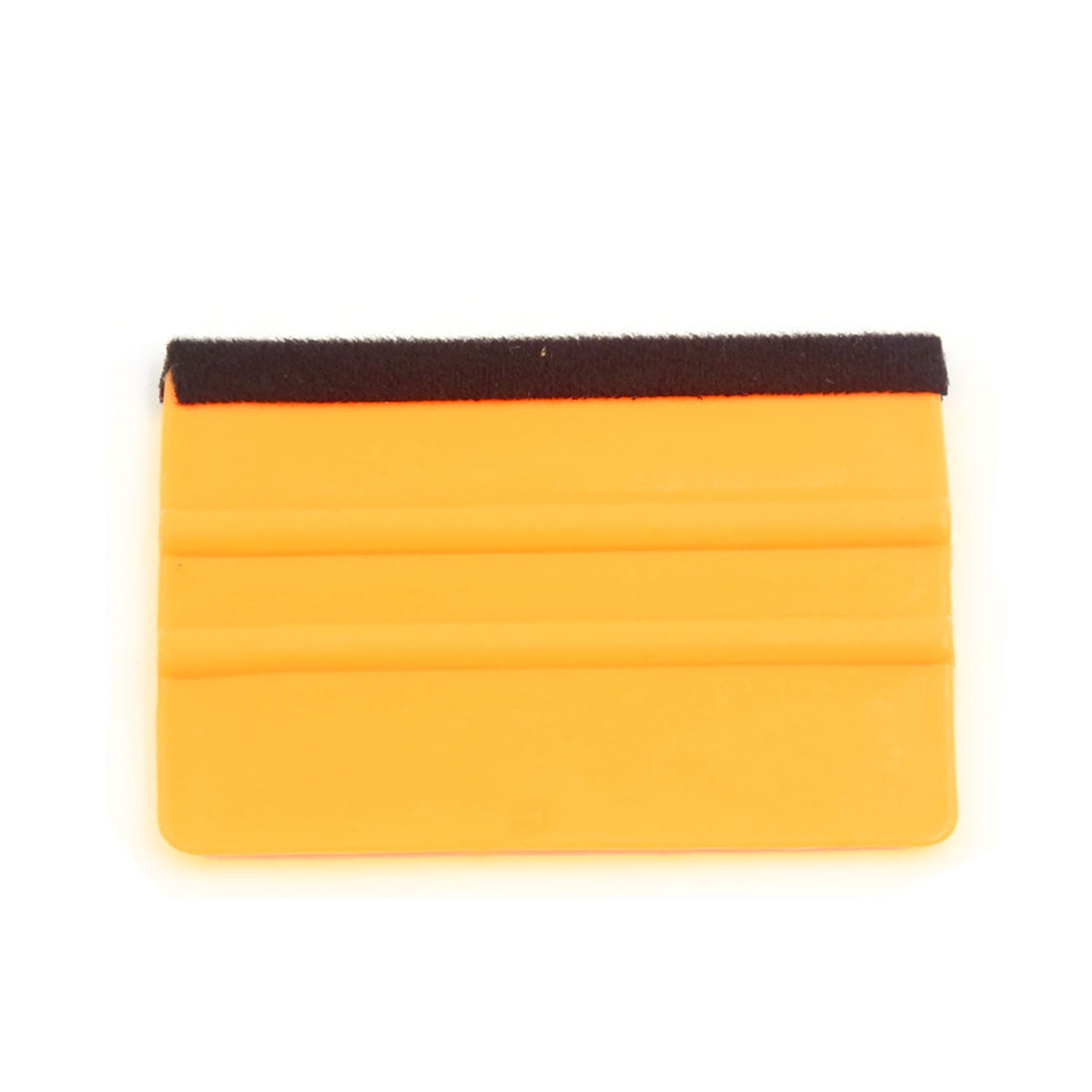 Unique Bargains Yellow Black Plastic Auto Car Window Film Scraper Sticker Wrapped Edge Tool