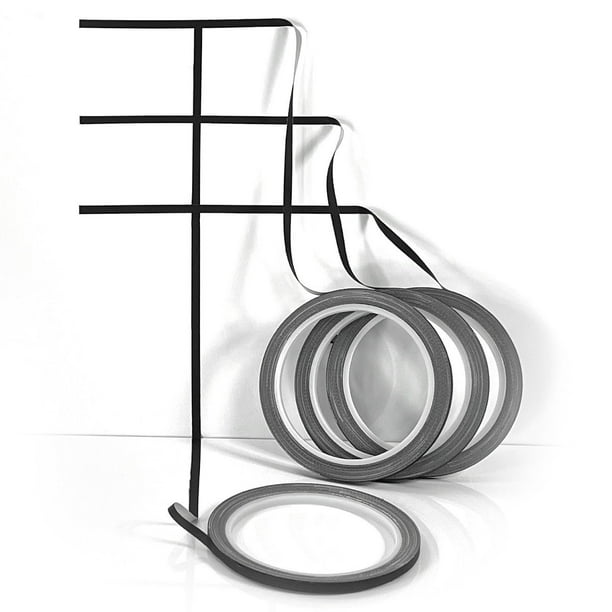 M.C. Squares Whiteboard Guideline Tape 4Pack 120 feet of Premium