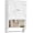 White With Towel Bar, variant on Bathroom Wall Cabinet, Over The Toilet Space Saver Storage Cabinet with Barn Doors & Adjustable Shelf, Hanging Medicine Cabinet, Black