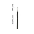 thumbnail image 7 of SDJMa Miniature Paint Brushes with Nylon Tip, Fine Detail Painting Brush Micro Professional Tiny Paints Brush for Watercolor, Face, Acrylic, Nail, Line Drawing, Scale Model Painting, 000#, 7 of 7