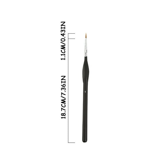 LSLJS Hook Line Pen Nylon Tip Hook Line Watercolor Gouache Oil Painting Brush, Home Kitchen Gadgets Accessories