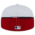 thumbnail image 4 of Men's New Era  Red/White Cincinnati Reds Paint Stroke 59FIFTY-Fitted Hat, 4 of 5