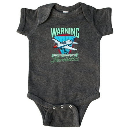 

Inktastic Funny Aerobatics Gift Baby Boy or Baby Girl Bodysuit