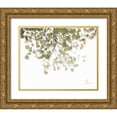 thumbnail image 1 of Murdock, Ramona 14x12 Gold Ornate Wood Framed with Double Matting Museum Art Print Titled - Aspen Leaves, 1 of 4