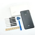 thumbnail image 4 of For LG Q60 LM-X525HA Replacement Back Battery Cover Rear Housing Door Tool Black, 4 of 5