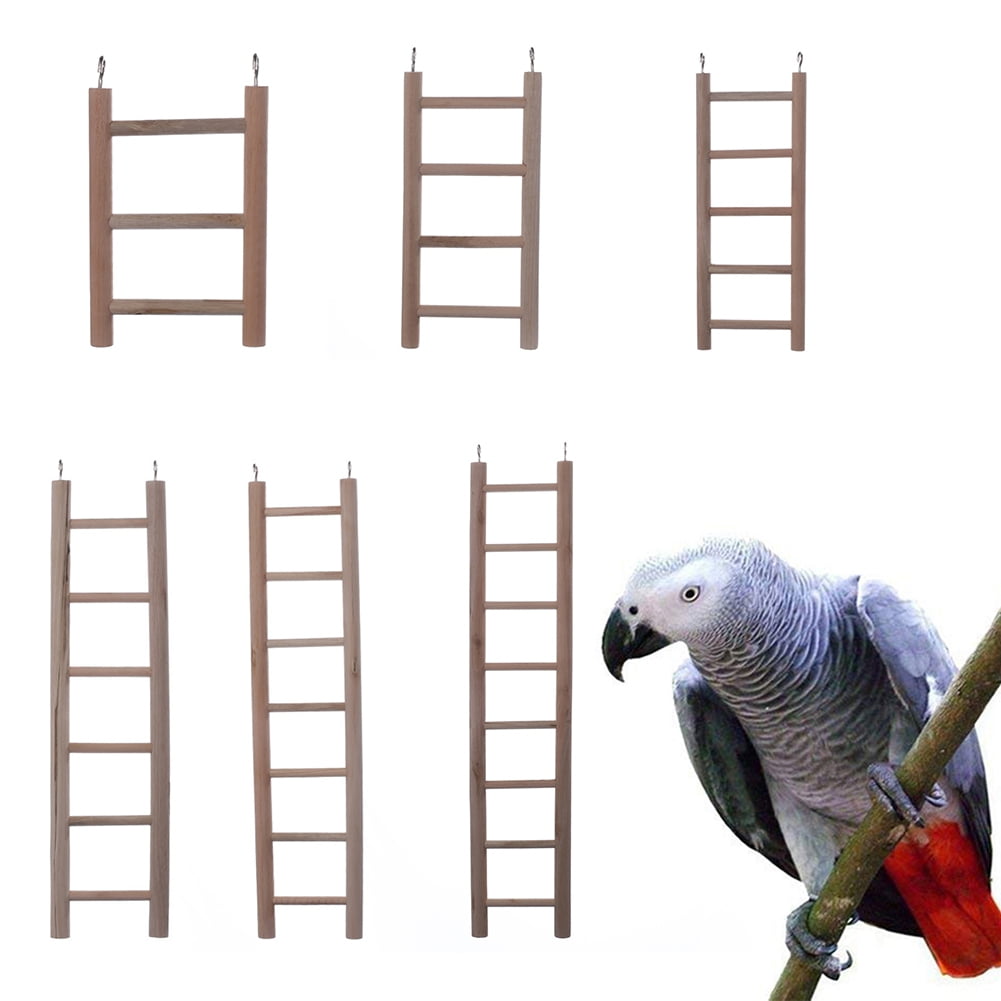 xinhuadsh 3/4/5/6/7/8 Layer Birds Wooden Climbing Ladders Swing Stairs