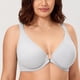 thumbnail image 2 of Bra CALVENA para mujer, cierre frontal con espalda cruzada, cobertura total, 2 of 6