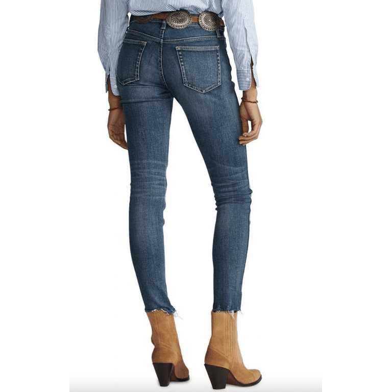 Polo Ralph Lauren BLUE Tompkins Skinny Crop Jean, Size 27 Polo Ralph Lauren BLUE Tompkins Skinny Crop Jean, Size 27