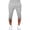 Grey, variant on Men's Summer Gym Workout Jogging Shorts Elastic Casual Sportswear