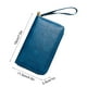 thumbnail image 4 of Portapasaportes para bloqueo RFID de cartera de viaje | Organizador multicompartimento para múltiples pasaportes, tarjetas de crédito y efectivo | Funda impermeable de cuero para hombres y mujeres, 4 of 8