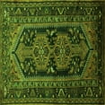 thumbnail image 1 of Ahgly Company Indoor Square Persian Green Traditional Area Rugs, 8' Square, 1 of 1
