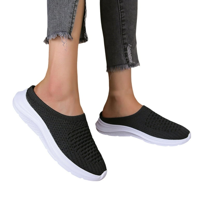 NOKIO Slip On Mules Clogs for Womens Mens Light Open Back Shoes