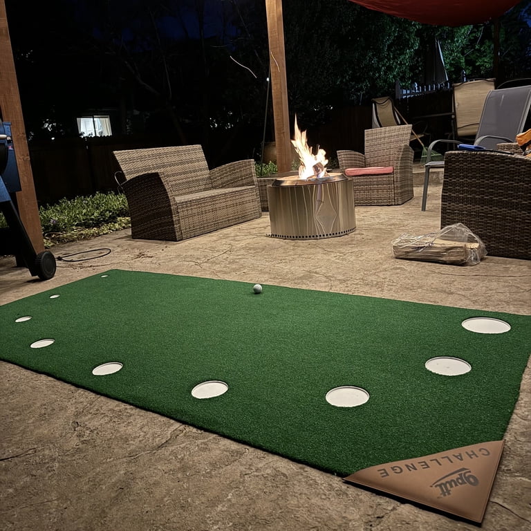 9Putt: The Original 9Putt Mat - Golf Putting & Training Game, 8x4