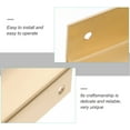 thumbnail image 4 of 4pcs Solid Knob Modern Cabinet Door Pull Knob Brass Pull Handles with Screws, 4 of 9