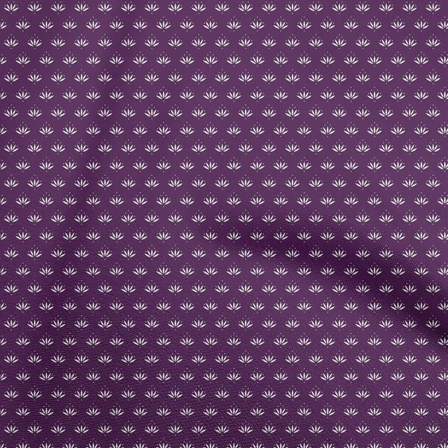 oneOone Cotton Silk Wine Fabric Asian Block Fabric For Sewing Printed Craft Fabric By The Yard 42 Inch Wide
