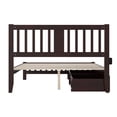 thumbnail image 6 of AFI Tahoe Queen Wood Platform Bed with Headboard Footboard & 2 Storage Drawers, Espresso, 6 of 8