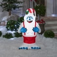 thumbnail image 2 of Gemmy Airblown LED Bumble Santa 3.5 ft. Inflatable, 2 of 2