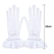 thumbnail image 5 of 1 par de guantes de encaje para mujer, guantes cortos elegantes, guantes de verano de cortesía para cenas de boda, 5 of 8