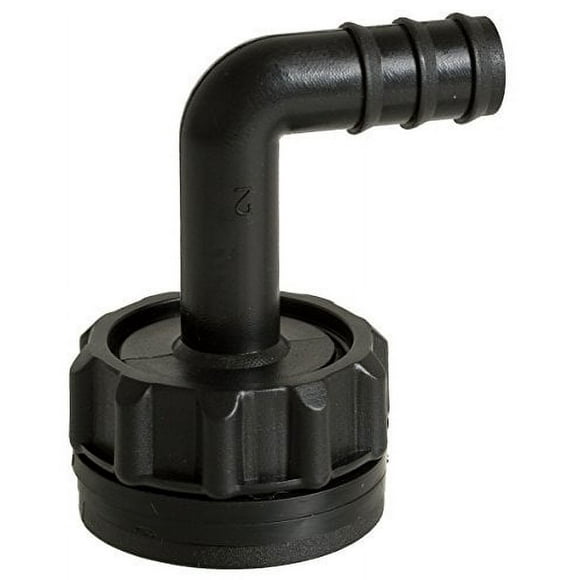 Active Aqua GFEH 1/2" Grow Flow Elbow Kit, Pack of 6 Hardware, Black