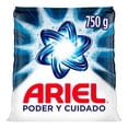 thumbnail image 2 of Detergente en polvo Ariel Poder y cuidado lava ropa blanca y de color 750 g, 2 of 4
