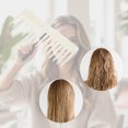 thumbnail image 6 of Unique Bargains 1 Pc Sixteen Tooth Rectangular Hair Comb for All Hair Types White, 6 of 6