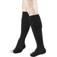 thumbnail image 4 of 30-40 Mmhg Compression Stockings For Men And Women, Knee High Length, Open Toe, 4 of 5