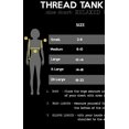 thumbnail image 2 of Thread Tank Pilsner Glass Sketch Women's Relaxed V-Neck T-Shirt Tee Heather Grey Small, 2 of 3