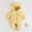 Yellow, variant on Infant Girls Snowsuit Warm Windproof Long Sleeve Winter Romper with Bear Ears Hood Infant Winter Coat Jacket Snowsuit 7-12 Months