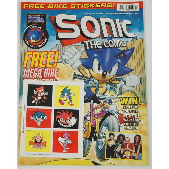 Sonic the Comic #137A VF ; Fleetway Quality Comic Book