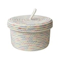 thumbnail image 1 of Panier Décoratif Boîte Design Simple et Unique Tonique Visage avec Housse Rangement Corde Coton Tissé de Bureau, 1 of 5