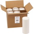 thumbnail image 1 of Stonebriar 80 Hour Long Burning Unscented Pillar Candles, 3x8, White, 1 of 9