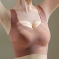thumbnail image 4 of hoksml Women's Seamless Bras Racerback Wireless Full Coverage Bralette, Supportive and Comfortable Wireless Push Up No Underwire Bras, 4 of 6