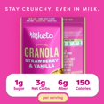 thumbnail image 3 of Kiss My Keto Granola Cereal â€“ Strawberry Vanilla Keto Granola Low Carb Cereal (2g-Net) Low Sugar Granola (1g) â€“ Grain Free Granola Keto Cereal, Gluten Free Granola â€“ Keto Nut Gran, 3 of 3