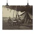 thumbnail image 2 of Print: Officers Of 5th U.S. Cavalry Near Washington, D.C., June, 1865, 2 of 4